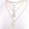 Mother of pearl necklace (N394)
