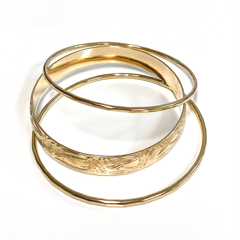 Baby MOANI bangles set - 8mm heirloom bangle (B544)