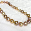 Necklace JACQUELINE - Edison pearls strand necklace - multicolor (N353)
