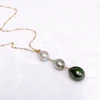 Necklace RAYE - Tahitian pearls (N403)