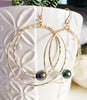 Earrings MOMILANI - tahitian pearls (E459)