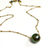 Necklace KEALANI - Tahitian pearl (N340)