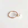 Ring ELVANI - white pearl (R175)