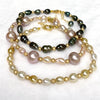 Bracelet ARIA - south sea keshi pearls (B518)