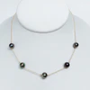 Necklace SIENNA - tahitian pearls (N325)