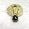 CZ Tahitian pearl necklace