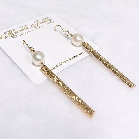 Earrings MELIA - Akoya pearls (E622)