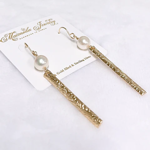 Earrings MELIA - Akoya pearls (E622)