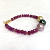 Bracelet MAYRA - mystic pink sapphire (B512)