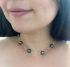 Necklace LEILANI - tahitian pearls (N275)