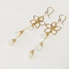 Earrings Suri - Tiare & moonstone (E512)