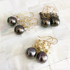 Earrings KIRA - labradorite (E510)