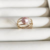 Ring LOELA - pink pearl (R187)