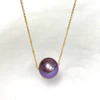 AAA Magenta Edison pearl necklace (N368)