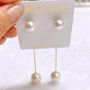 Earrings Aili - white Edison pearl