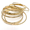 ATHENA bangle set - 6mm bangles (B484)