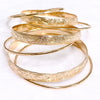 ATHENA bangles set - 8mm heirloom bangles (B550)