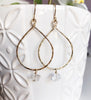 Earrings Nerida- herkimer diamond (E376)