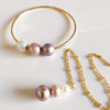 Bangle PAIGE - edison pearls (B387)