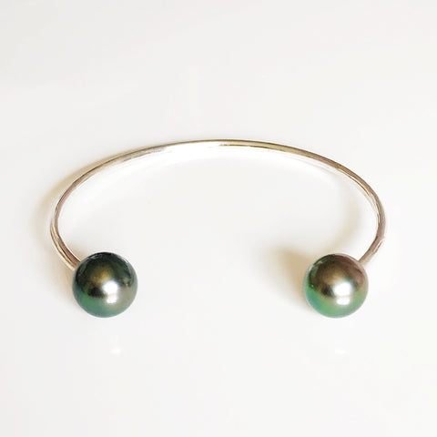 Cuff Adora - tahitian pearls (B100)