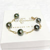 Tahitian pearl jewelry set.