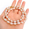 Necklace MARI - pink pearl (N398)