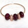 Bangle ANELI - gemstones