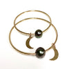 Bangle MAHINA - Tahitian pearl (B455)