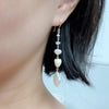 Earrings ANNALISE - pikake (E565)