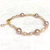 Bracelet ERIS - pink Edison pearls (B515)