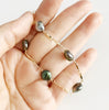 Bracelet KIRI - Keshi tahitian pearls  (B361)