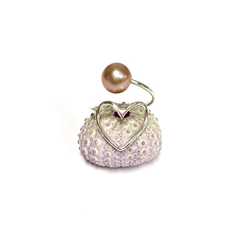 Ring Eden - pink Edison pearl (R186)