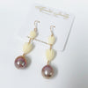 Pikake earrings - Edison pearl (E566)