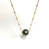 Necklace KEALANI - Tahitian pearl (N340)