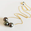 Necklace KRISTI- tahitian pearls (N315)