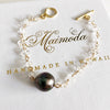 Bracelet HAUNANI - herkimer diamonds (B407)