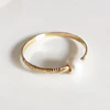 Bangle GIGI- white fresh water pearl (B409)