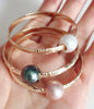 Bangle GIGI - Tahitian pearl (B312)