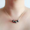 Necklace KRISTI- tahitian pearls (N315)