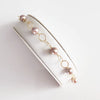 Bracelet ABELLA - pink pearls (B418)