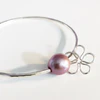 Bangle VIOLA - lavender pearl (B416)