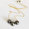 Necklace KRISTI- tahitian pearls (N315)